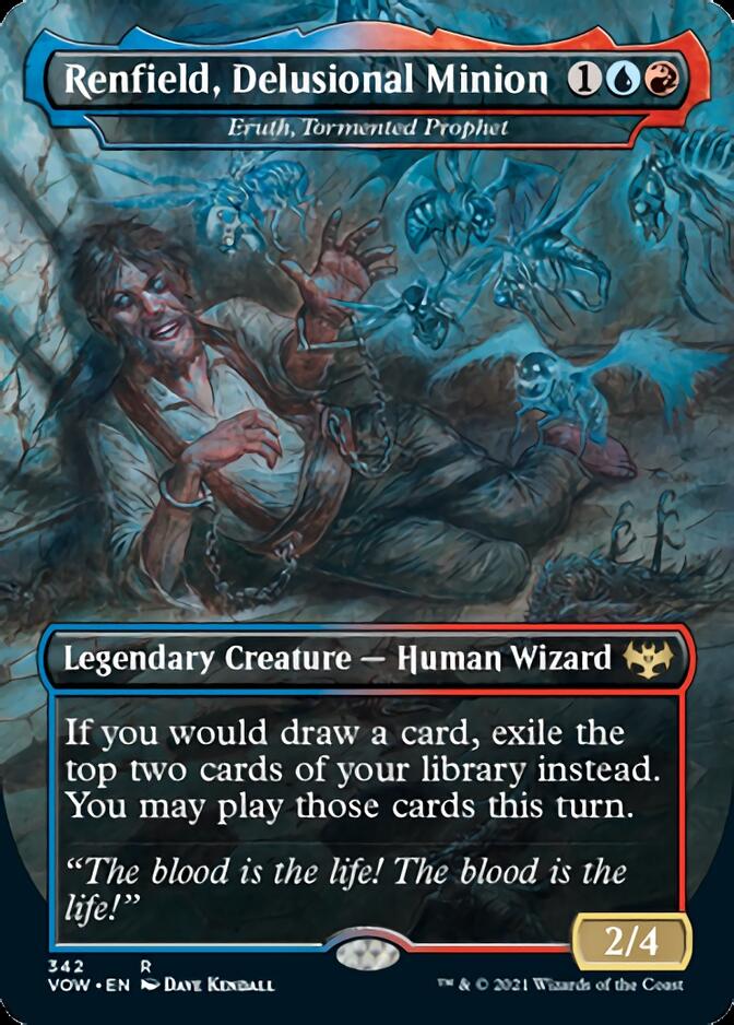Eruth, Tormented Prophet - Renfield, Delusional Minion [Innistrad: Crimson Vow] Foil