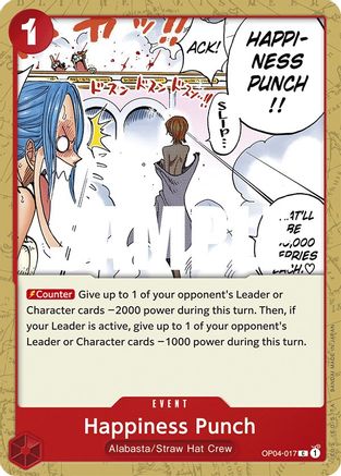 Happiness Punch (OP04-017) - [Kingdoms of Intrigue]