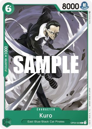 Kuro (OP04-023) - [Kingdoms of Intrigue]