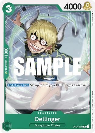 Dellinger (OP04-029) - [Kingdoms of Intrigue]