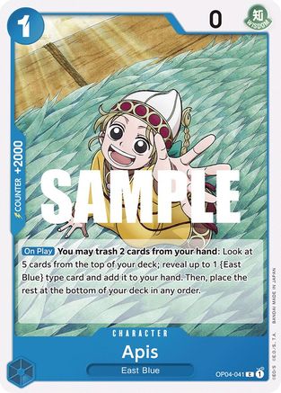 Apis (OP04-041) - [Kingdoms of Intrigue]