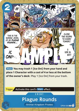 Plague Rounds (OP04-055) - [Kingdoms of Intrigue]