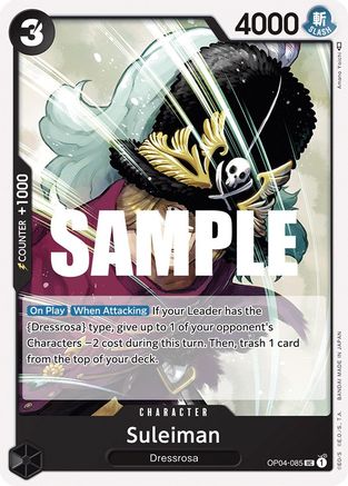 Suleiman (OP04-085) - [Kingdoms of Intrigue]
