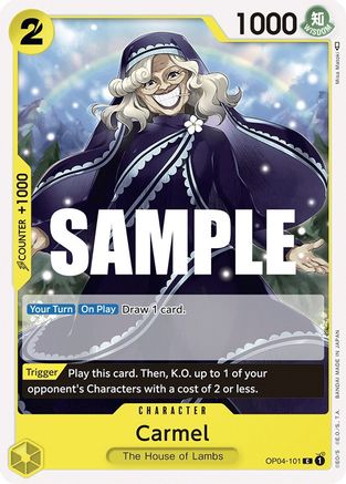 Carmel (OP04-101) - [Kingdoms of Intrigue]