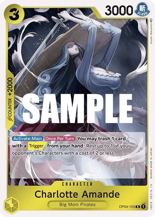 Charlotte Amande (OP04-105) - [Kingdoms of Intrigue] Foil