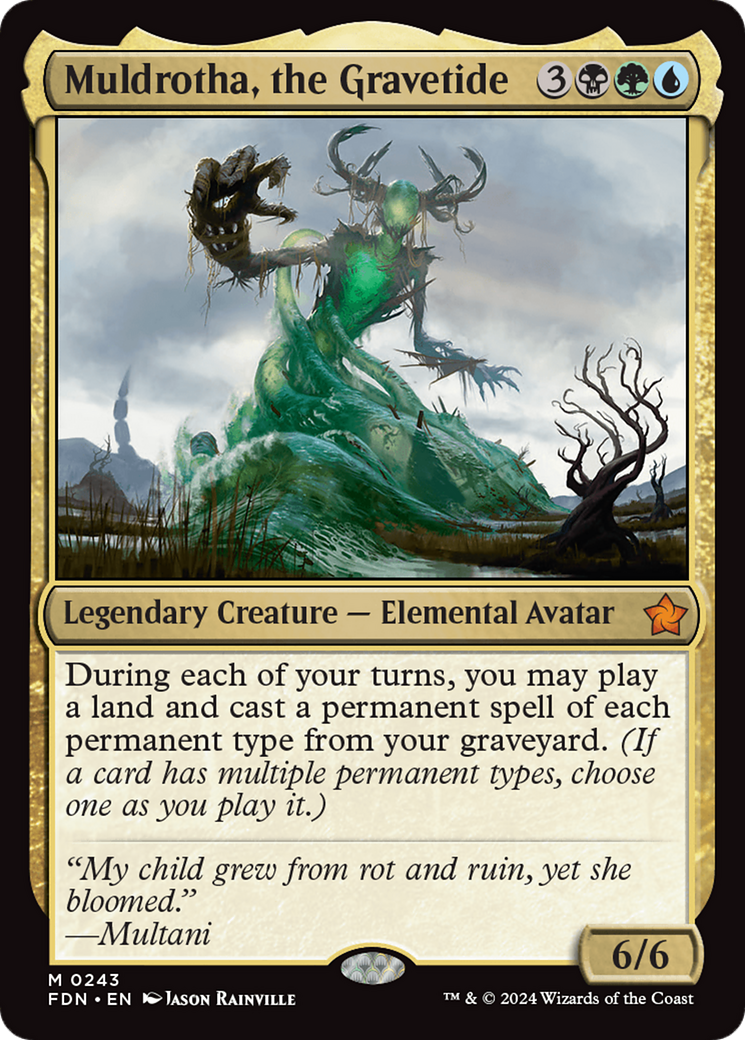 Muldrotha, the Gravetide [Foundations] Foil