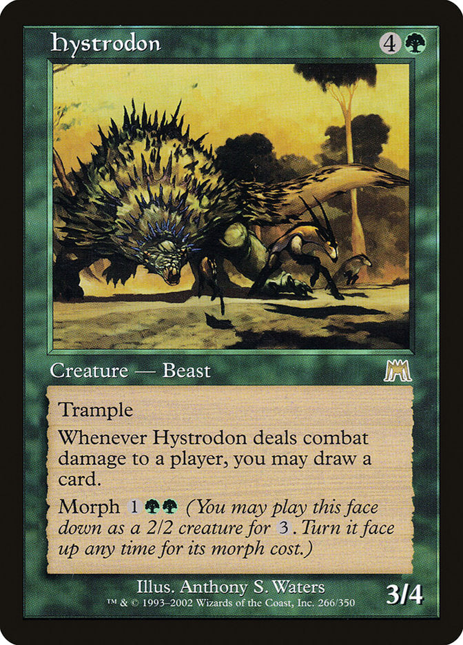 Hystrodon [Onslaught] Foil