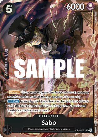 Sabo (Sealed Battle 2023 Vol. 1) (OP04-083) - [One Piece Promotion Cards] Foil