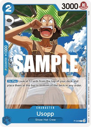 Usopp (Sealed Battle Kit Vol. 1) (P-049) - [One Piece Promotion Cards]