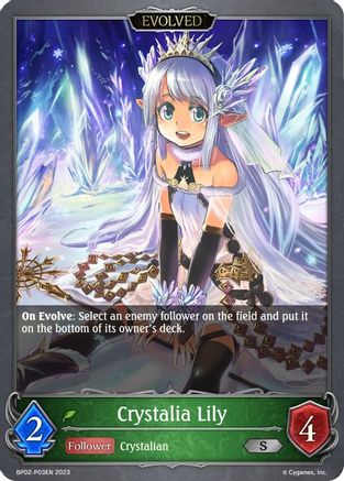 Crystalia Lily (Evolved) - P03EN (Foil)