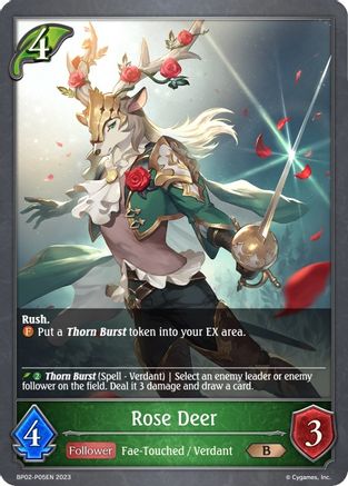 Rose Deer - P05EN (Foil)