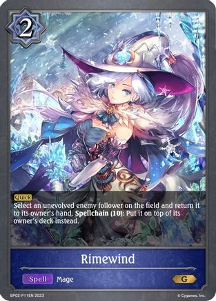 Rimewind - P11EN (Foil)