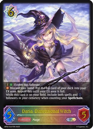 Daria, Dimensional Witch (SL)