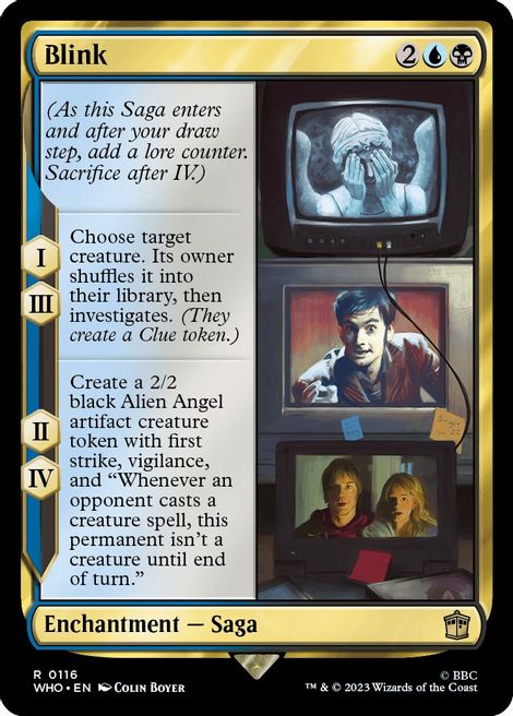 Blink [Doctor Who] Foil