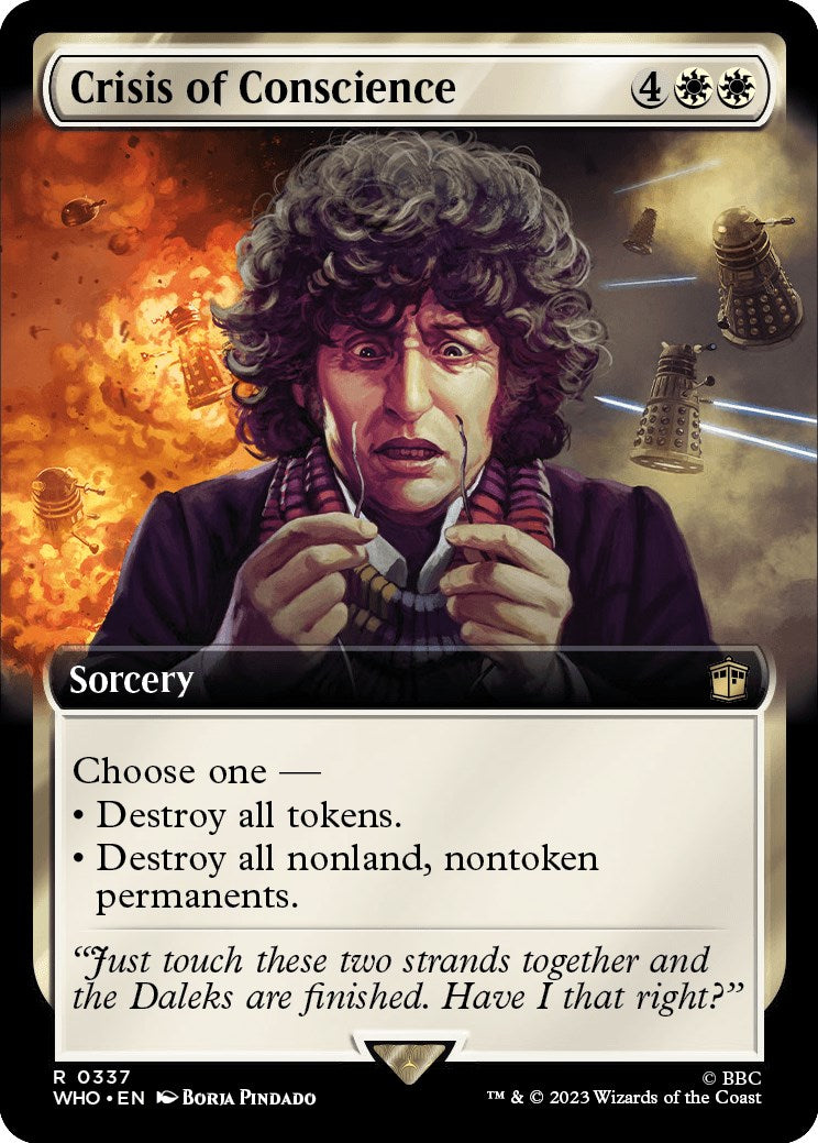 Crisis of Conscience (Extended Art) [Doctor Who] Foil