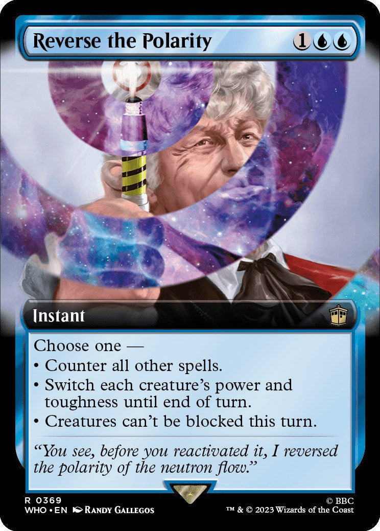 Reverse the Polarity (Extended Art) [Doctor Who] Foil