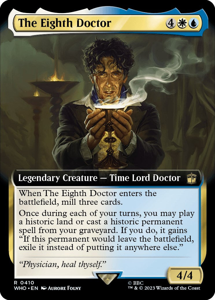The Eighth Doctor (Extended Art) [Doctor Who] Foil