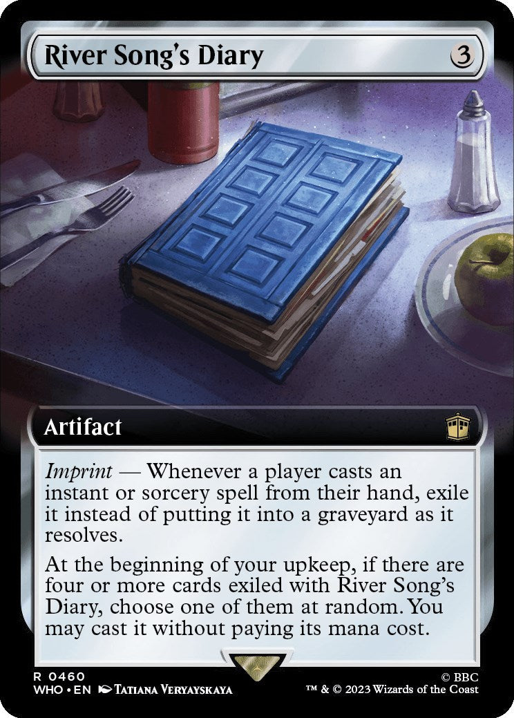 River Song's Diary (Extended Art) [Doctor Who] Foil