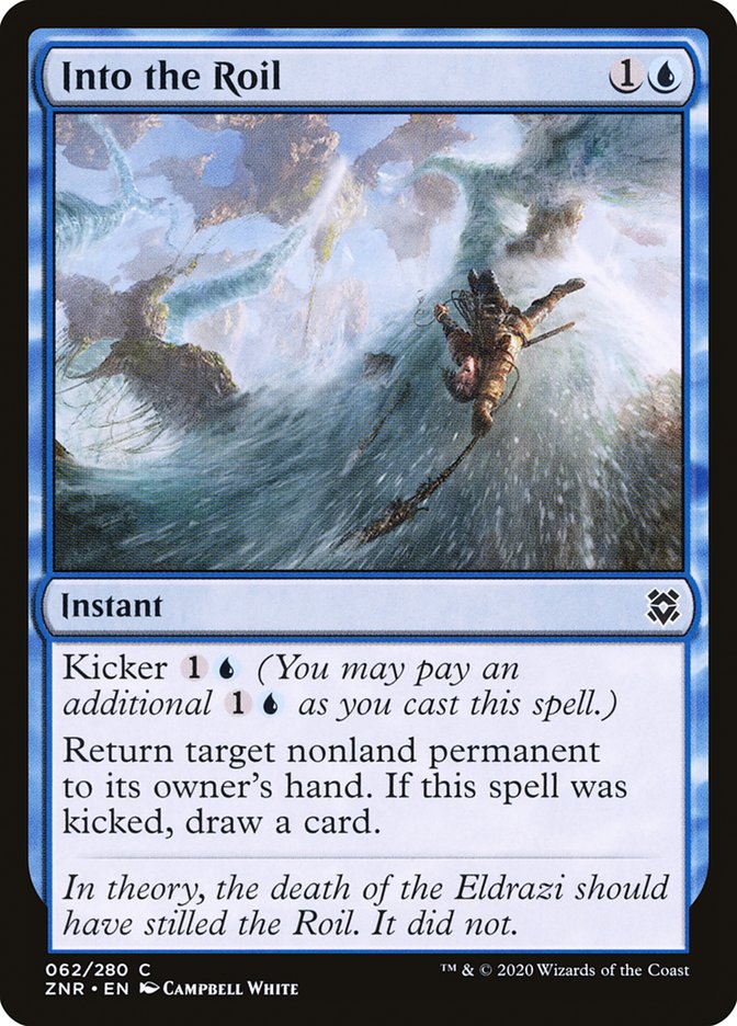 Into the Roil [Zendikar Rising] Foil