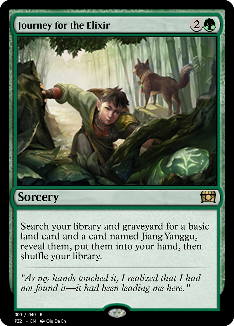 Journey for the Elixir  [Treasure Chest] Foil