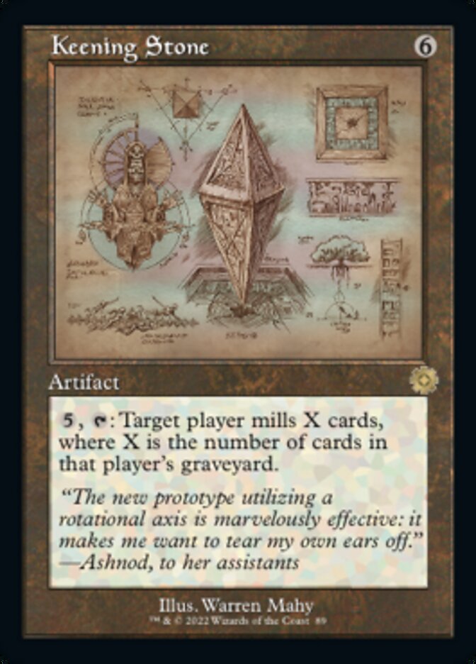 Keening Stone (Retro Schematic) [The Brothers' War Retro Artifacts] Foil