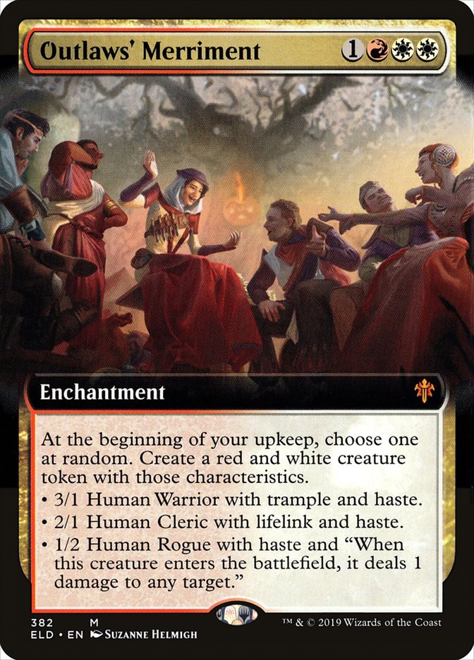 Outlaws' Merriment (Extended Art) [Throne of Eldraine] Foil