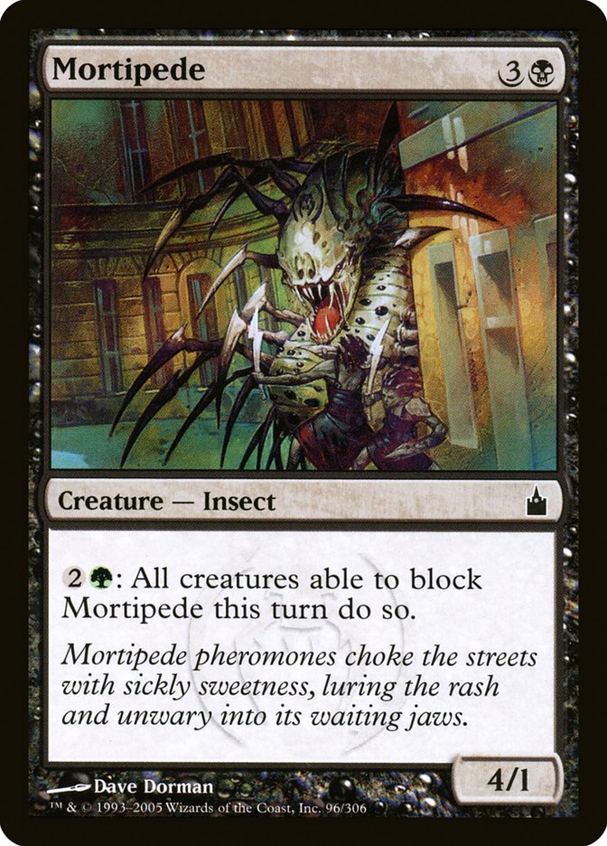 Mortipede [Ravnica: City of Guilds] Foil