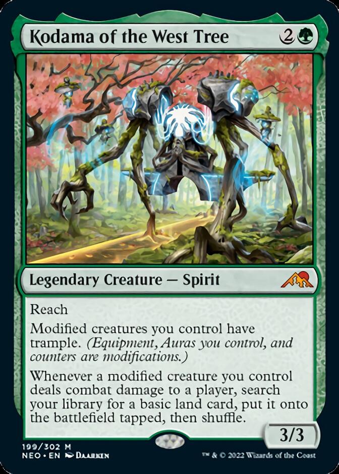 Kodama of the West Tree [Kamigawa: Neon Dynasty] Foil