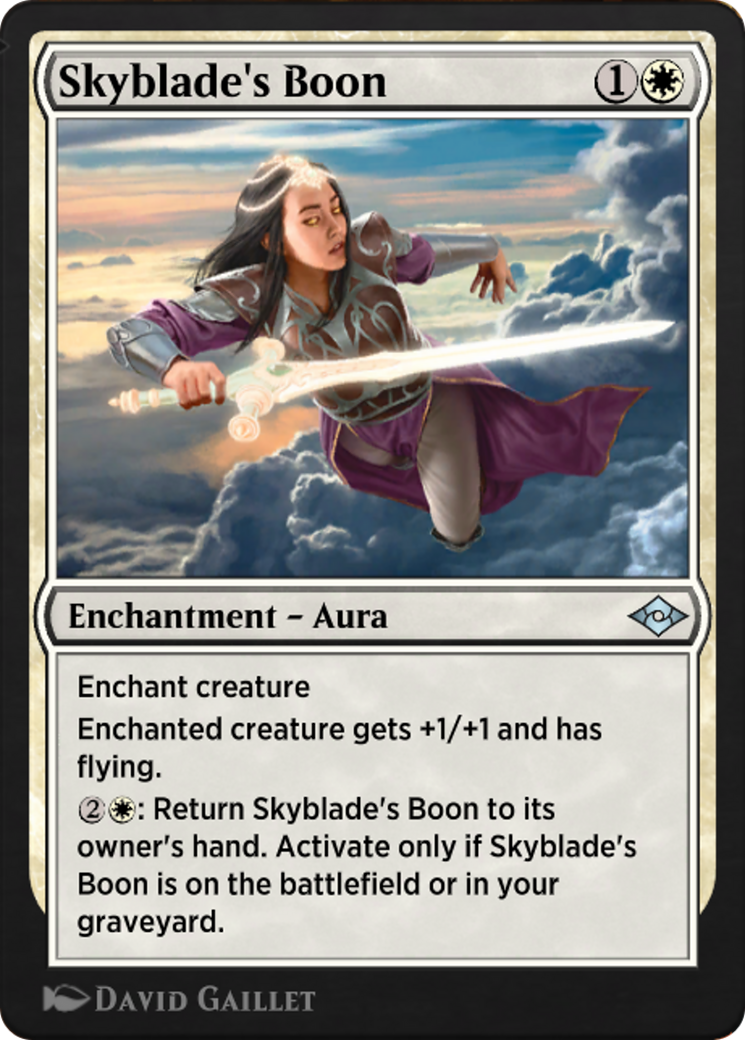 Skyblade's Boon  [Jumpstart: Historic Horizons]