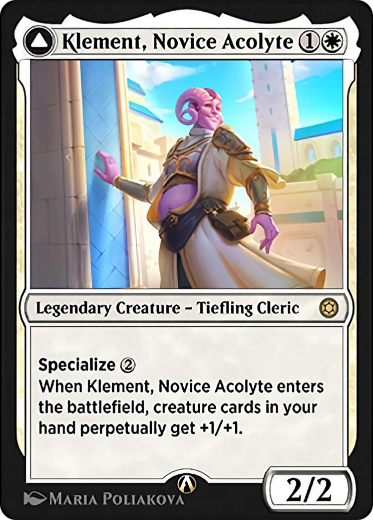Klement, Novice Acolyte  [Alchemy Horizons: Baldur's Gate]