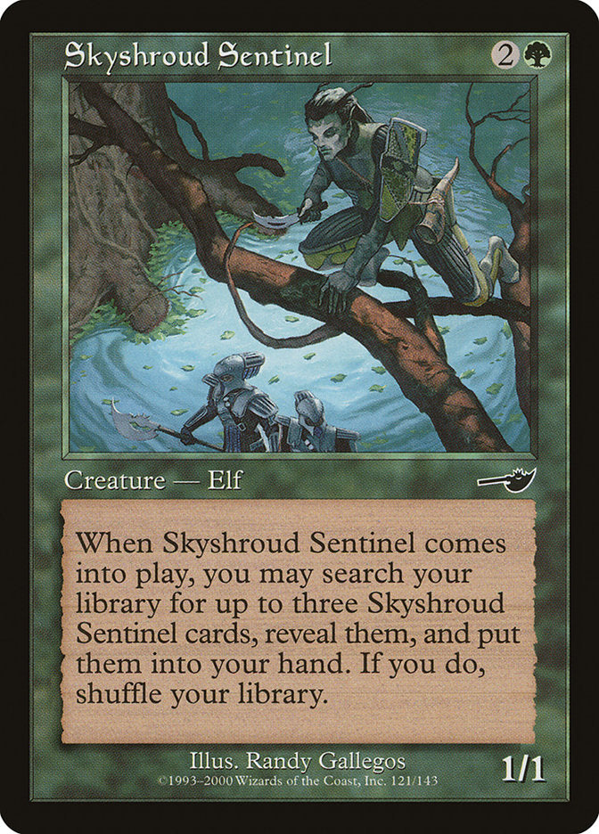 Skyshroud Sentinel [Nemesis] Foil