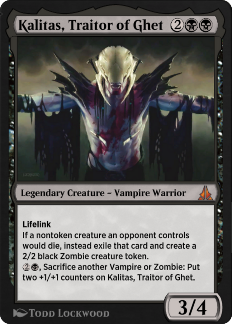 Kalitas, Traitor of Ghet  [Explorer Anthology 1]