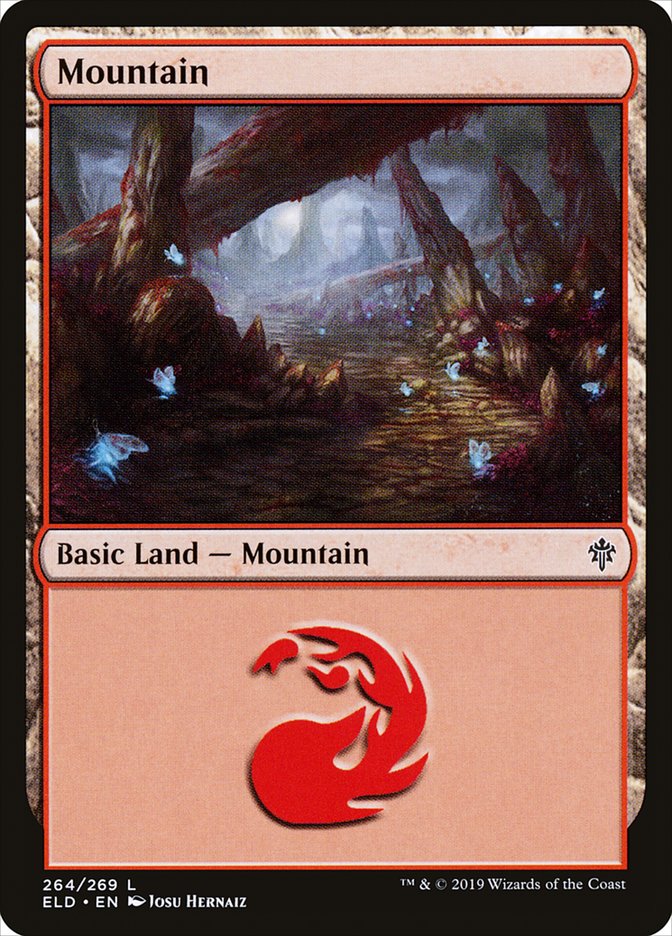 Mountain (264) [Throne of Eldraine] Foil