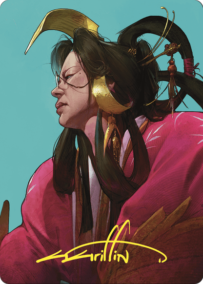 Azami, Lady of Scrolls // Azami, Lady of Scrolls  [Commander Masters Art Series] (Borderless) Foil
