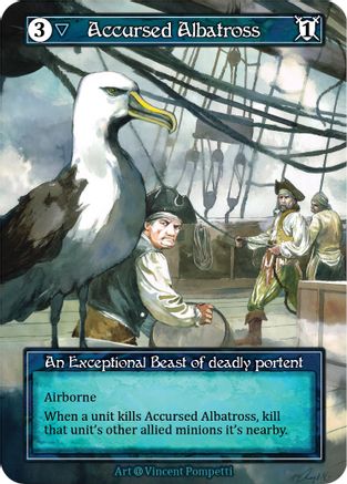 Accursed Albatross (Foil)  - Alpha Foil