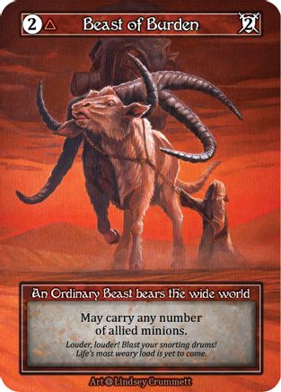 Beast of Burden (Foil)  - Alpha Foil