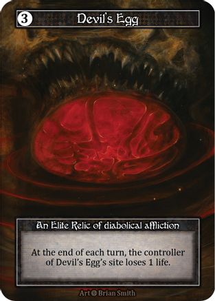 Devil's Egg (Foil)  - Alpha Foil
