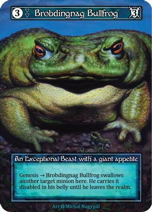 Brobdingnag Bullfrog (Foil)  - Alpha Foil