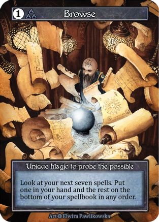 Browse (Foil)  - Alpha Foil