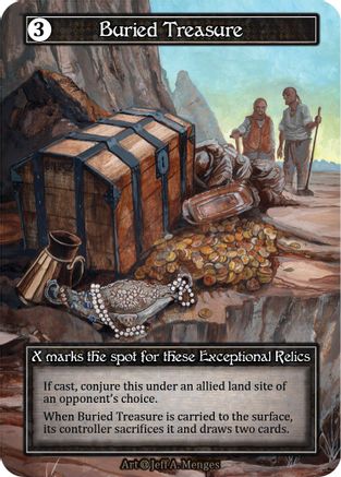 Buried Treasure (Foil)  - Alpha Foil