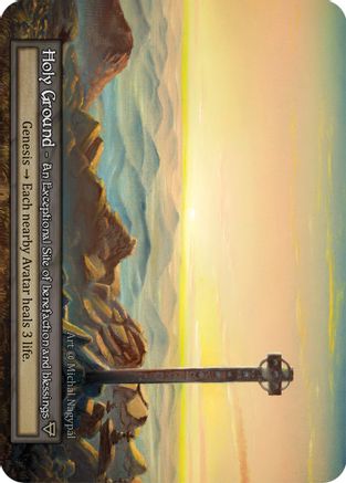 Holy Ground  - Alpha