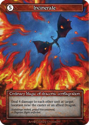 Incinerate (Foil)  - Alpha Foil