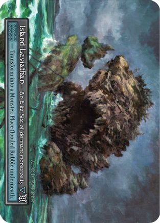 Island Leviathan (Foil)  - Alpha Foil