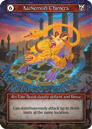 Karkemish Chimera (Foil)  - Alpha Foil