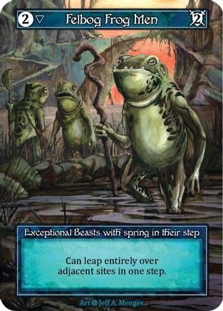 Felbog Frog Men (Foil)  - Alpha Foil