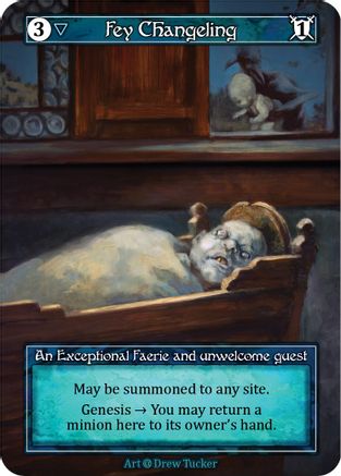 Fey Changeling (Foil)  - Alpha Foil