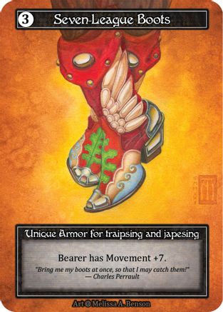 Seven-League Boots (Foil)  - Alpha Foil