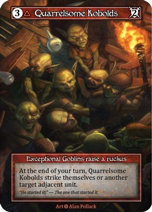 Quarrelsome Kobolds (Foil)  - Alpha Foil