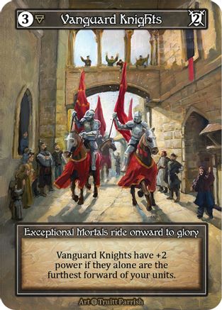 Vanguard Knights (Foil)  - Alpha Foil