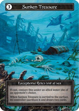 Sunken Treasure (Foil)  - Alpha Foil